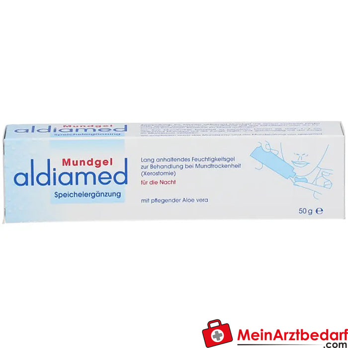aldiamed gel bucal - suplemento de saliva, 50g