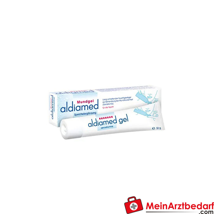 aldiamed gel per la bocca - integratore di saliva, 50g