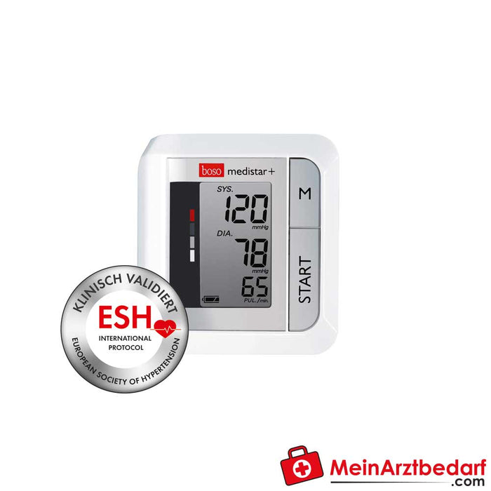 Boso medistar+ wrist blood pressure monitor