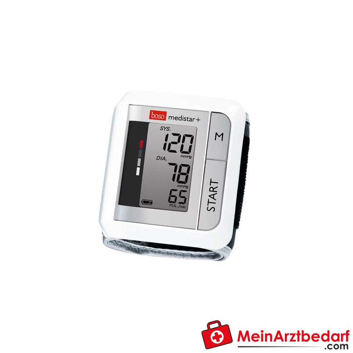 Boso medistar+ wrist blood pressure monitor