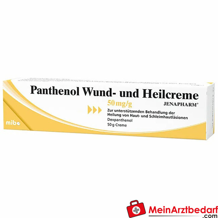 Panthenol Wound and Healing Cream JENAPHARM 50mg/g