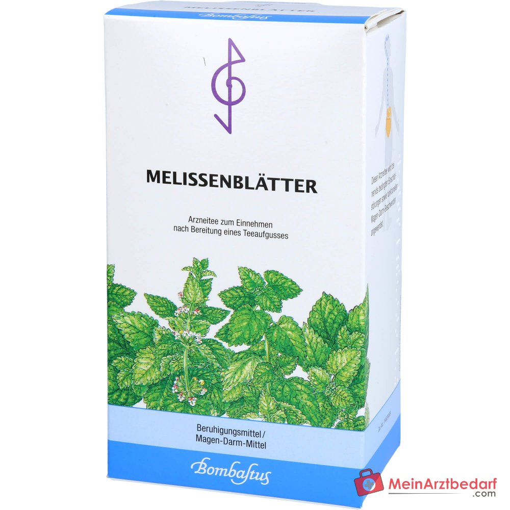 Bombastus Melissenblätter Arzneitee Wirkstoff Melissenblätter 50 g