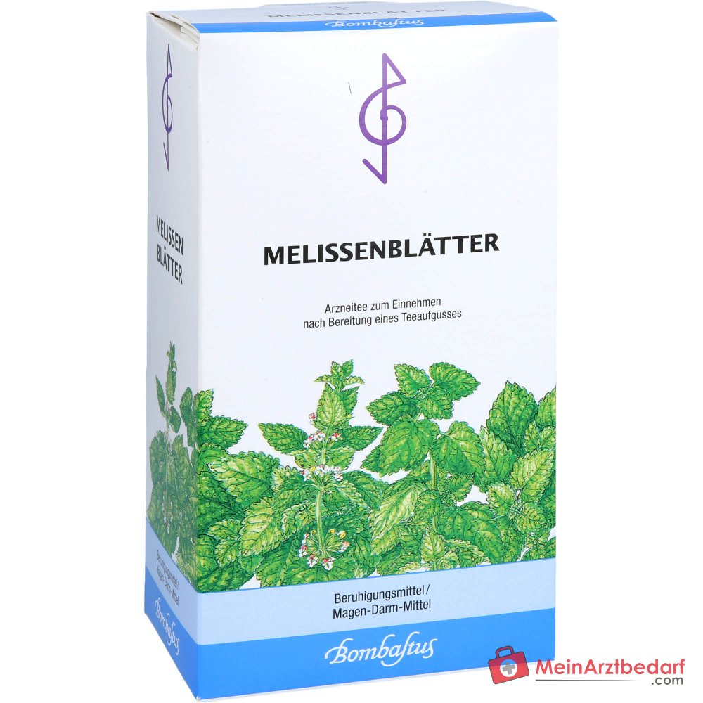 Bombastus Melissenblätter Arzneitee Wirkstoff Melissenblätter 50 g