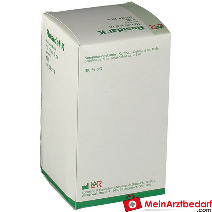 Rosidal® K 10 cm x 5 m, 1 unidade.