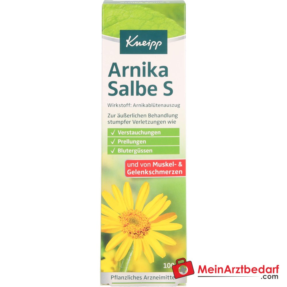 Kneipp Arnica Zalf S (Arnica montana) Zalf voor uitwendig gebruik