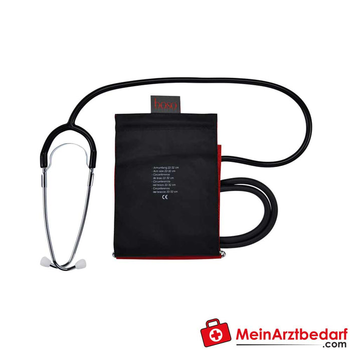 Boso velcro cuffs for single-tube blood pressure monitors