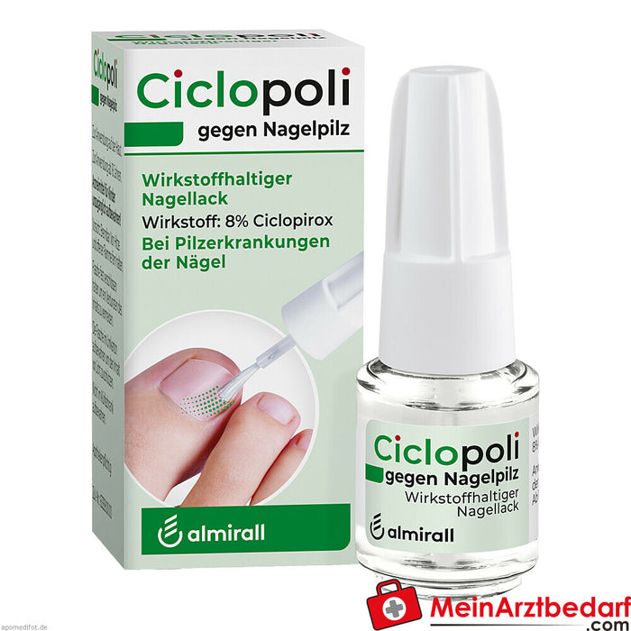 Ciclopoli against nail fungus