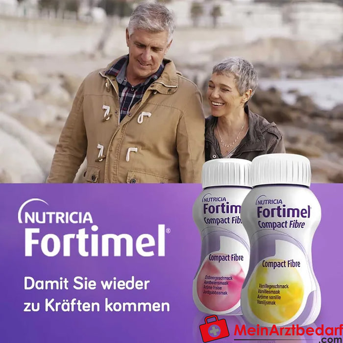 Fortimel® Compact Fibre Nutrição para beber Morango