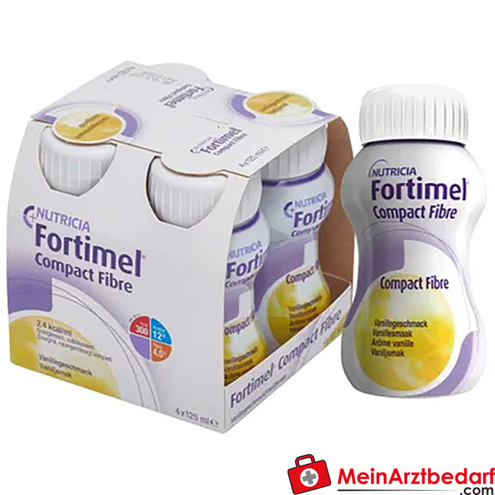Fortimel® Compact Fibre drinkvoeding - gemengde doos met 32 flesjes