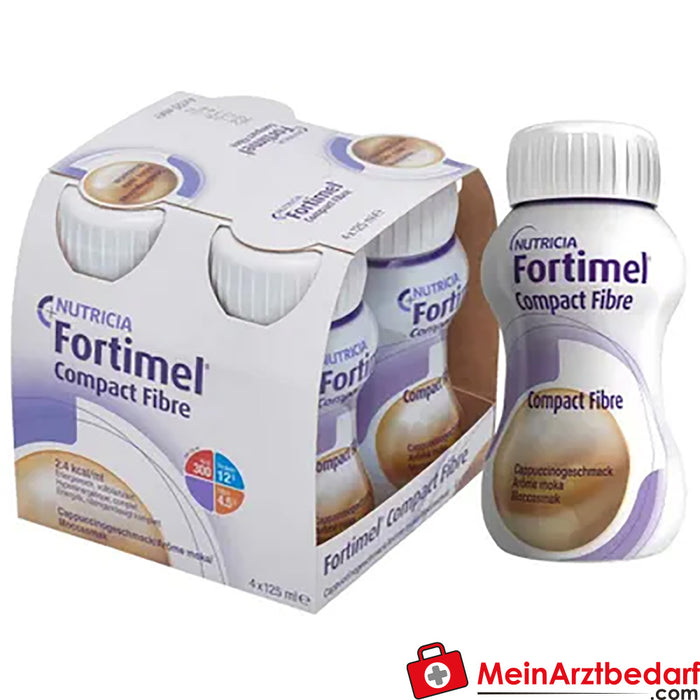 Fortimel® Compact Fibre alimento bebível - caixa mista com 32 garrafas