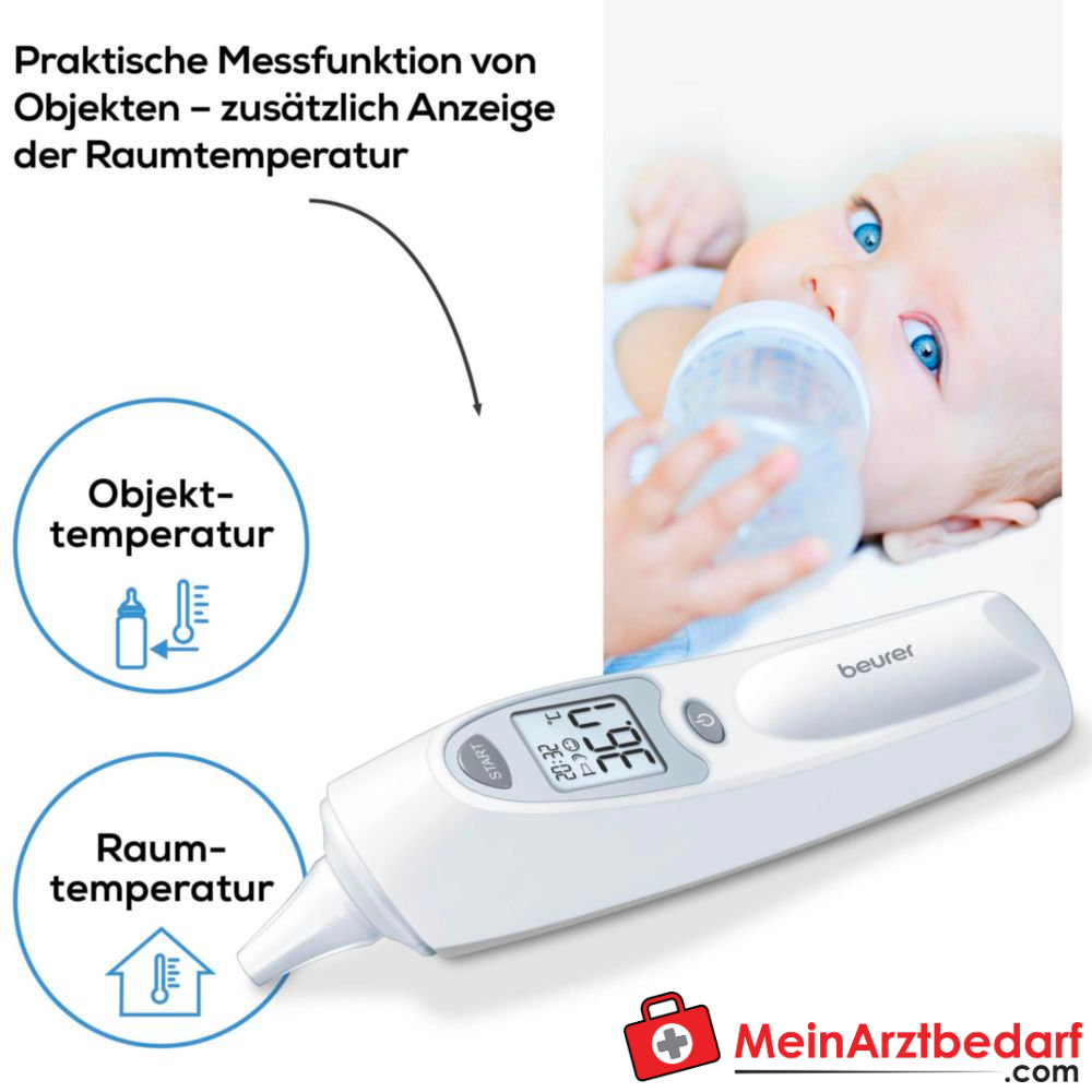 Beurer FT 58 Infrarot-Ohrthermometer.