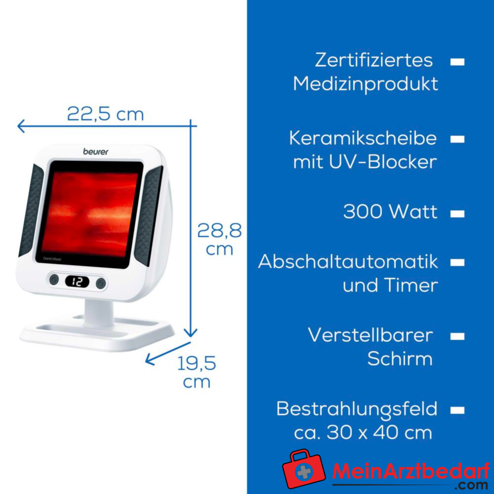 Beurer IL 60 Infrarot-Wärmestrahler.
