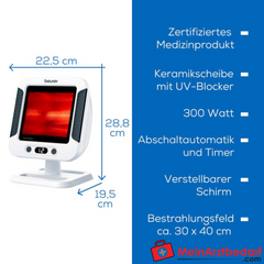 Beurer IL 60 Infrarot-Wärmestrahler.