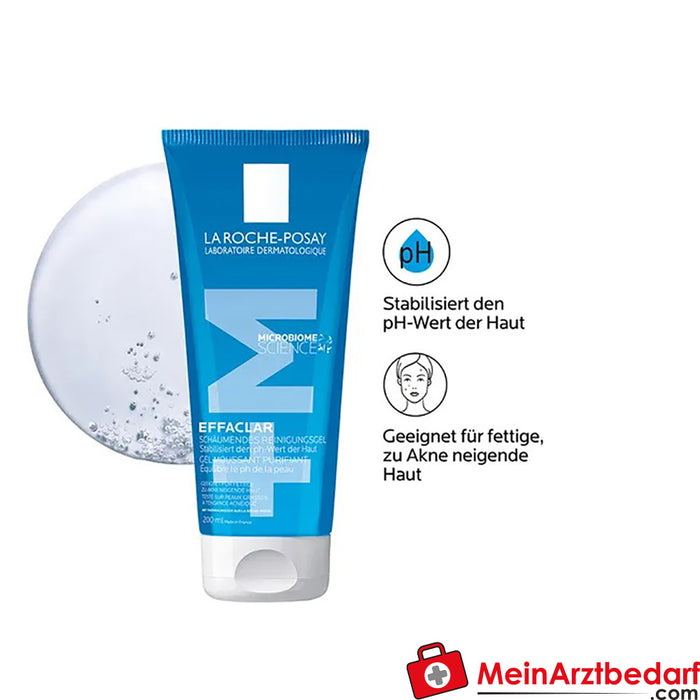 La Roche Posay EFFACLAR Schuimende Reinigingsgel - voor de vette en acnegevoelige huid, 200ml