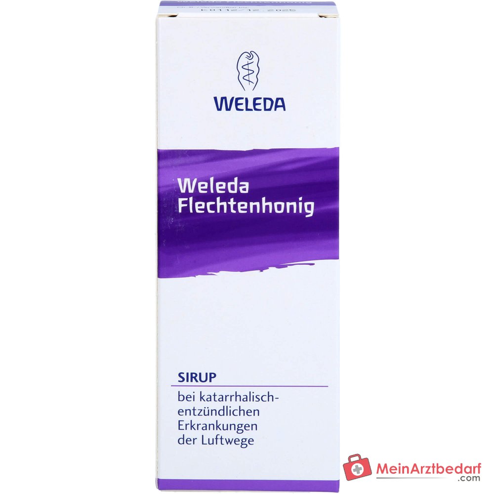 Weleda Syrop miodowy z porostów, 100 ml