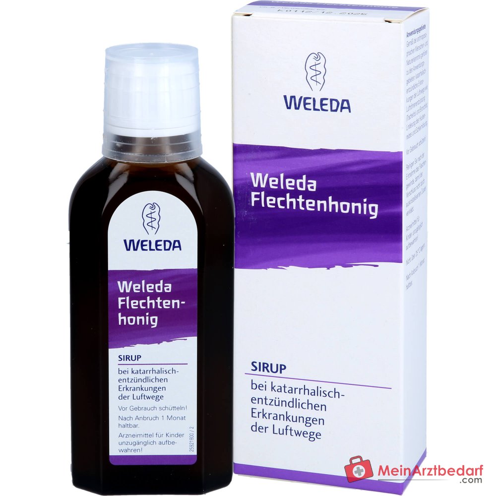 Weleda Syrop miodowy z porostów, 100 ml