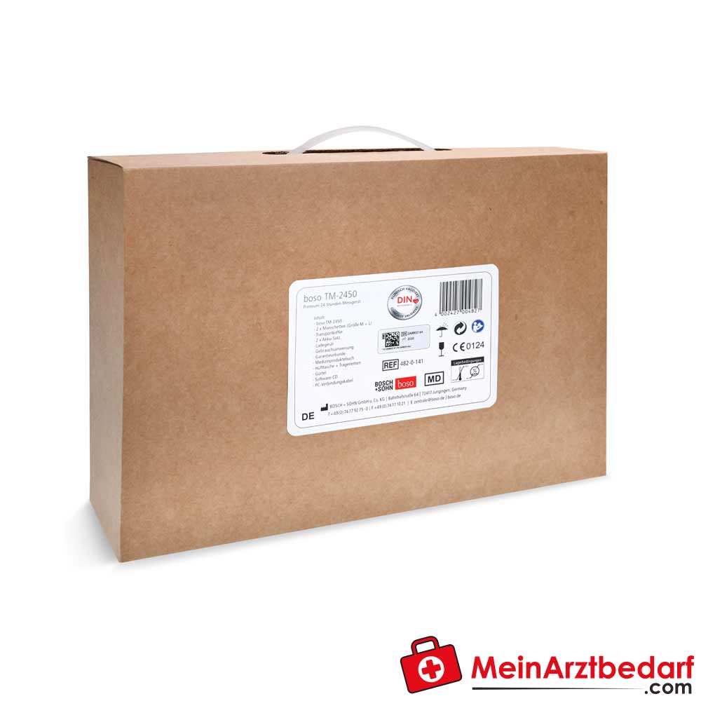 Boso TM-2450 24-Stunden-Blutdruckmessgerät.