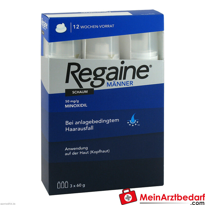 Regaine herenschuim 50mg/g voor voorwaardelijke haaruitval