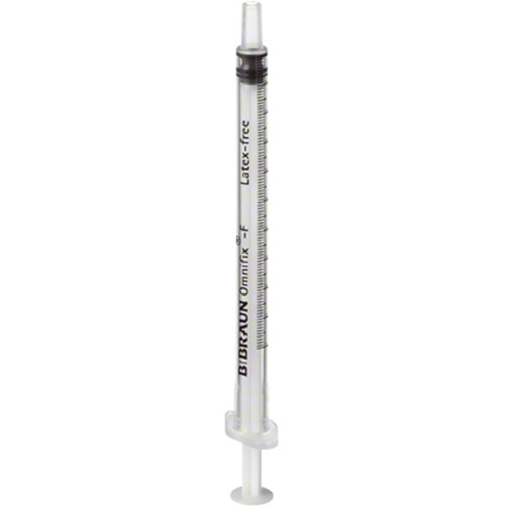 Omnifix-F Solo 1 ml Luer Feindosierungsspritzen, 100 Stk..