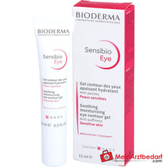 Bioderma Sensibio Eye Augenpflege Gel, 15 ml.