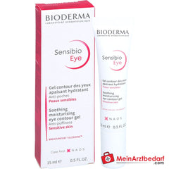 Bioderma Sensibio Eye Augenpflege Gel, 15 ml.