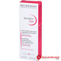 Bioderma Sensibio Eye Augenpflege Gel, 15 ml.