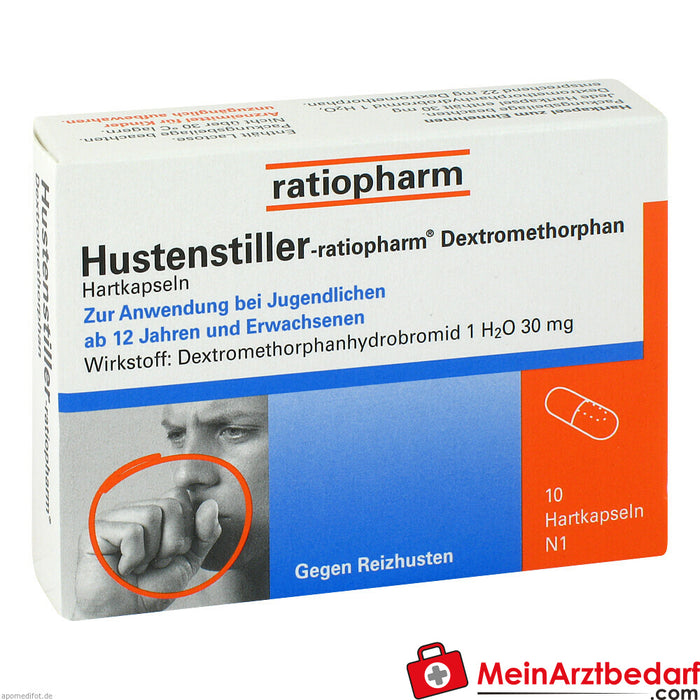 Öksürük kesici-ratiopharm Dekstrometorfan