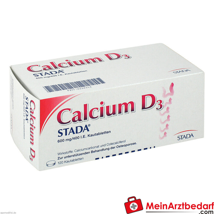 Cálcio D3 STADA 600mg/400 U.I.