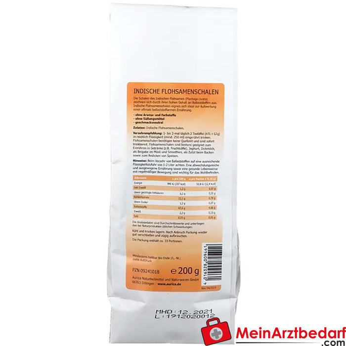 Aurica® Hint psyllium kabuğu Flosano®, 200 g