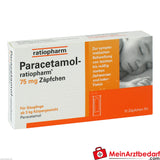 Paracetamol-ratiopharm 75mg.