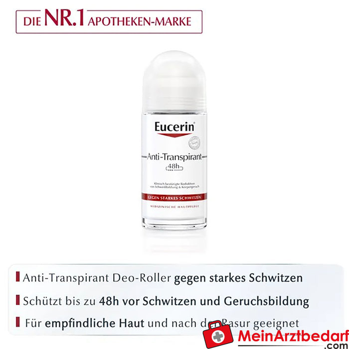 Eucerin® Anti-Transpirant 48h Roll-on, 50ml