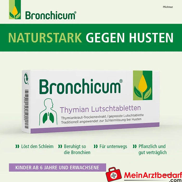 Bronchicum® Kekik, 20 adet.