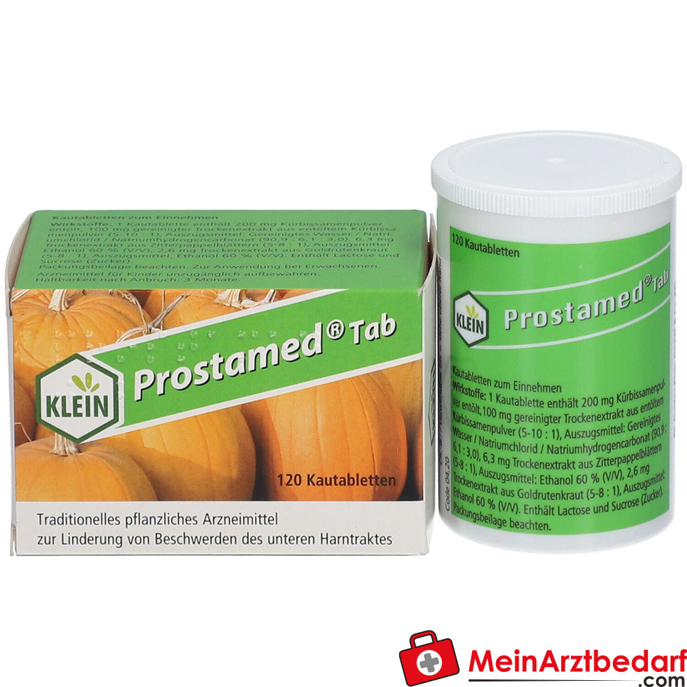 Prostamed Tab Kürbissamen Zitterpappel Goldrute Kautabletten