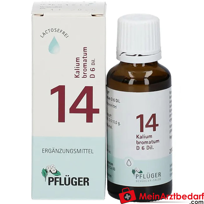 Biochemie Pflüger® 14 Bromato de potasio D 6