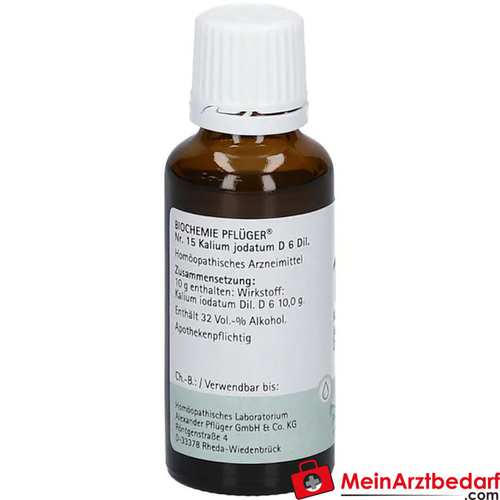 Biochemie Pflüger® 15 Kaliumjodatum D 6