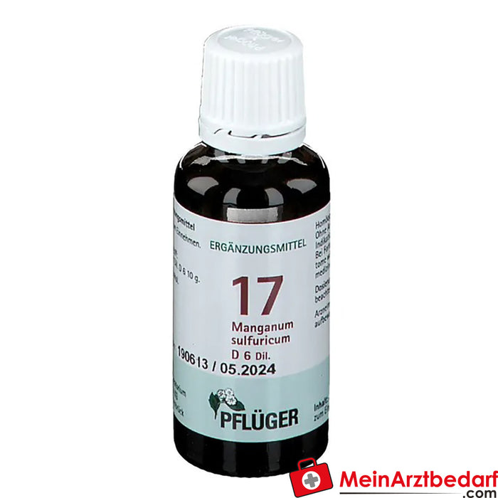 Biochemie Pflüger® 第 17 号硫酸锰 D6 滴剂