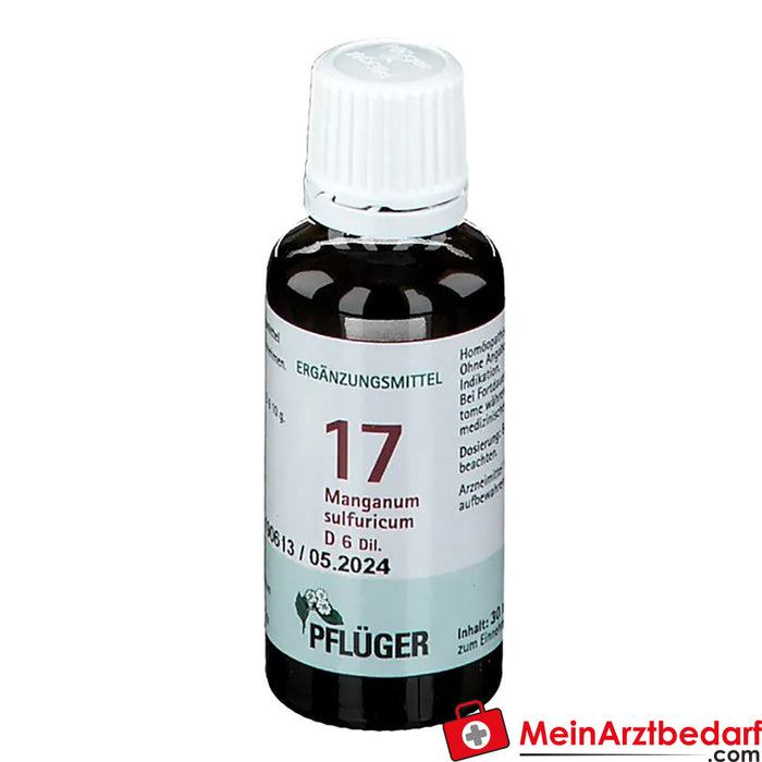 Biochemie Pflüger® 第 17 号硫酸锰 D6 滴剂