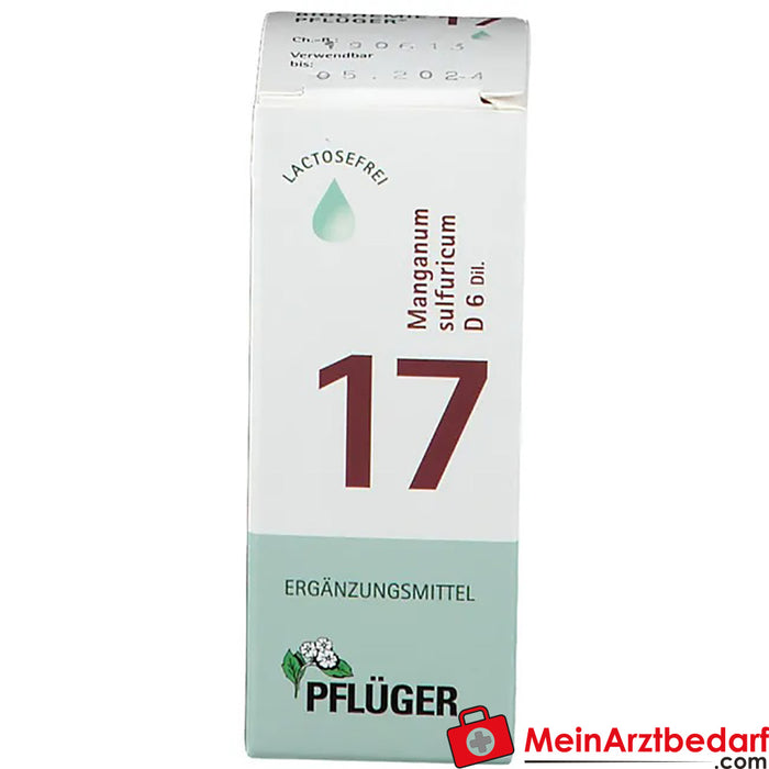 Biochemie Pflüger® 第 17 号硫酸锰 D6 滴剂