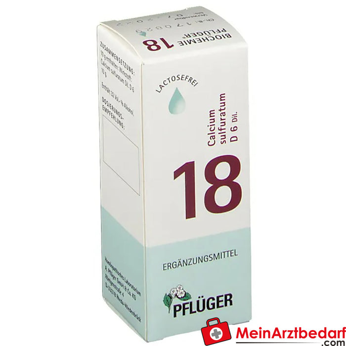 生物化学 Pflüger® 18 硫酸钙 D6 滴剂