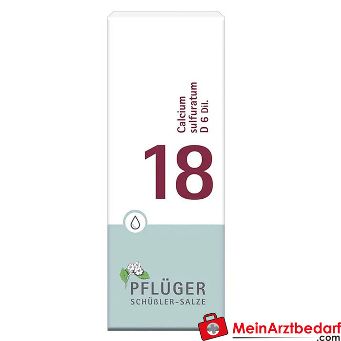 生物化学 Pflüger® 18 硫酸钙 D6 滴剂