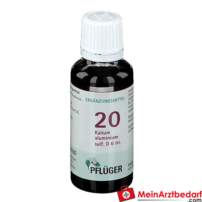 Biochimica Pflüger® 20 Potassio alluminio solforico D 6