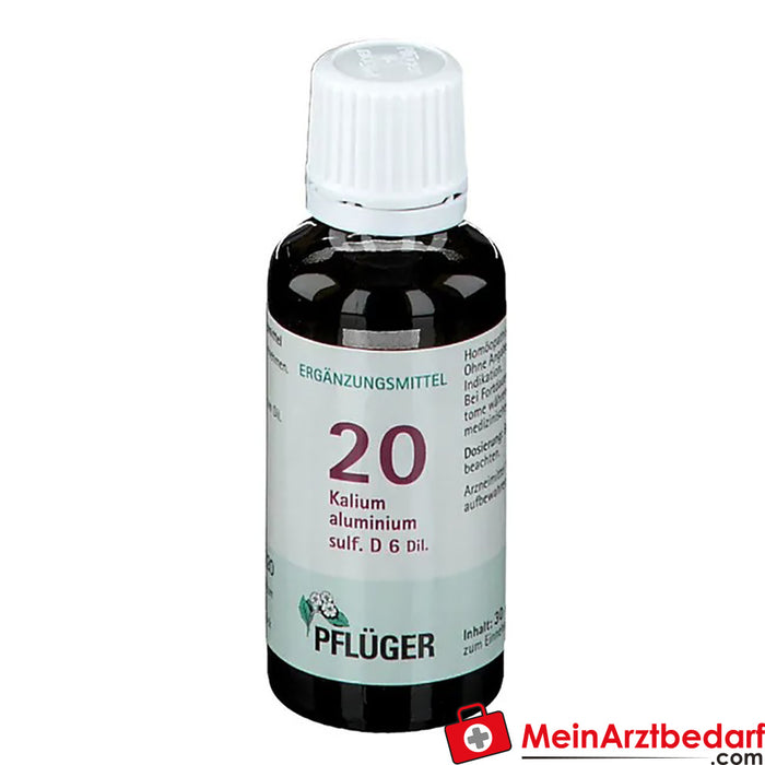 Biochemie Pflüger® 20 Potasyum alüminyum sülfürikum D 6