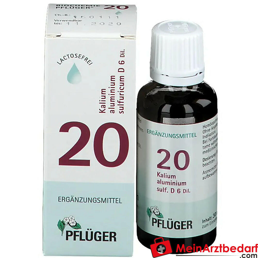 Biochemie Pflüger® 20 Kalium aluminium sulfuricum D 6.