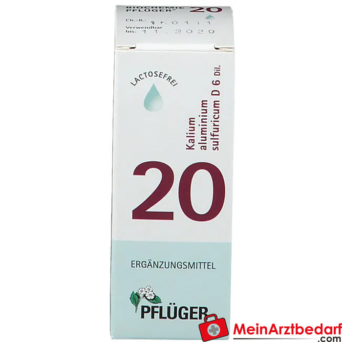 Biochimica Pflüger® 20 Potassio alluminio solforico D 6