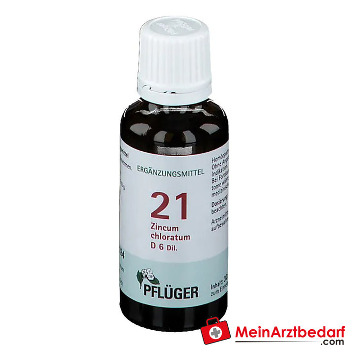 Biochimica Pflüger® 21 Zincum chloratum D 6