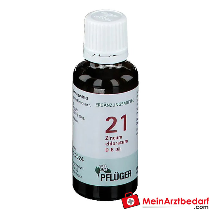 Biochemie Pflüger® 21 Zincum chloratum D 6