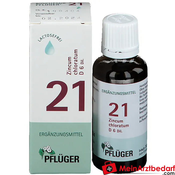 生物化学 Pflüger® 21 氯化锌 D 6