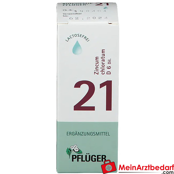 Biochemie Pflüger® 21 Zincum chloratum D 6