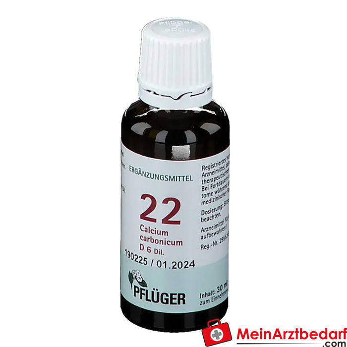 Biochemie Pflüger® 22 Kalsiyum karbonikum D 6