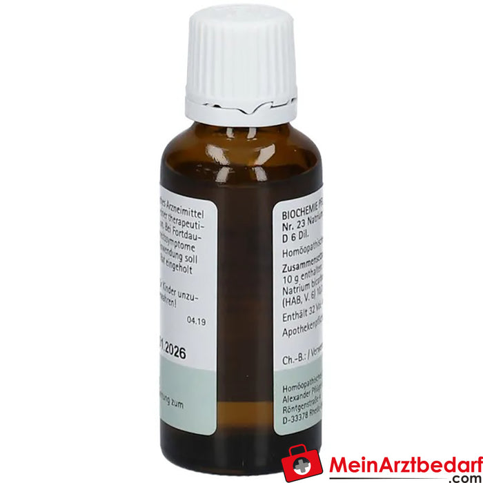 Biochimica Pflüger® 23 Natrium bicarbonicum D 6